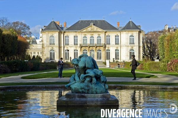 Le musee Rodin vu du jardin