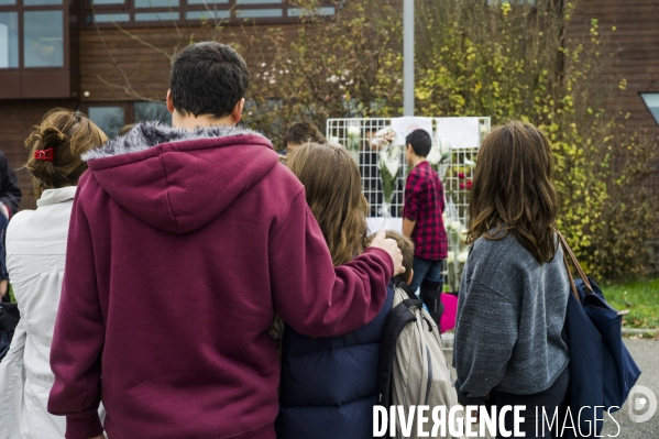 Collegien tue par balle dans un bus scolaire a Hegenheim.