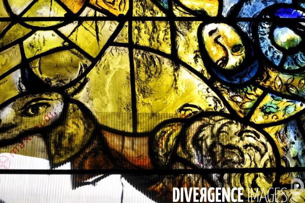 Un vitrail de Chagall brisé par un cambrioleur à Metz