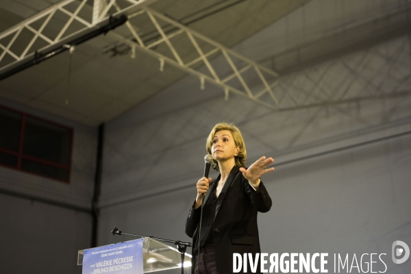 Elections regionales, Valerie Pecresse a Drancy