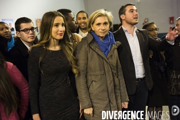 Elections regionales, Valerie Pecresse a Drancy