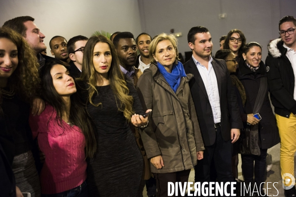 Elections regionales, Valerie Pecresse a Drancy