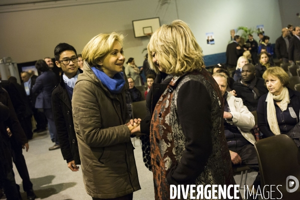 Elections regionales, Valerie Pecresse a Drancy