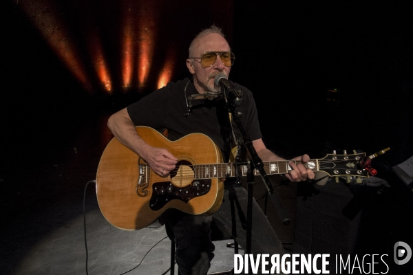Graham Parker et Eric Naulleau - Lecture Concert au Théâtre des Bouffes du Nord - le 23 novembre 2015