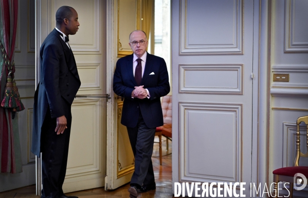 Bernard Cazeneuve reçoit les membres du bureau du Conseil Français du Culte Musulman