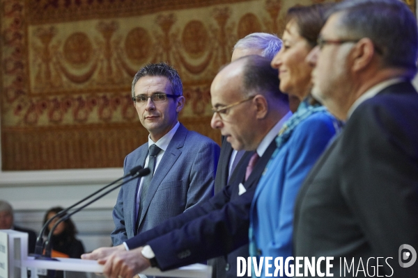 Conference de presse sécurité cop 21