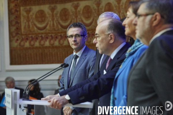 Conference de presse sécurité cop 21