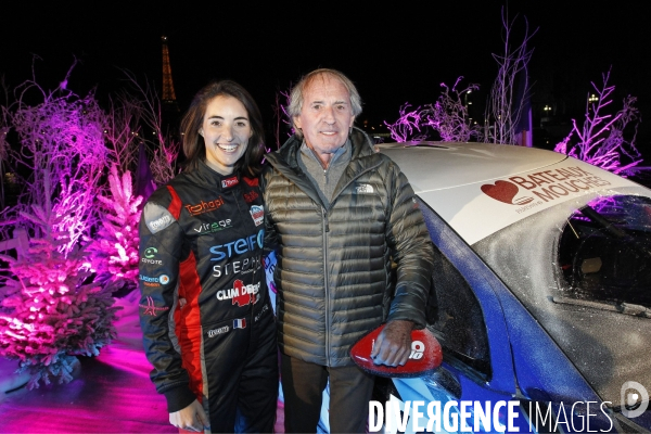 Margot Laffite, Olivier et Jean-Pierre Pernaut au Trophée Andros.