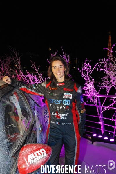 Margot Laffite, Olivier et Jean-Pierre Pernaut au Trophée Andros.