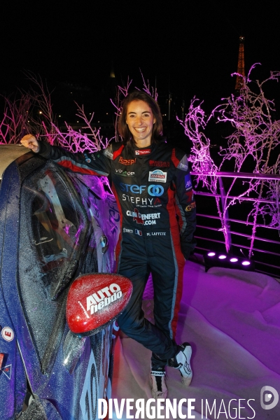 Margot Laffite, Olivier et Jean-Pierre Pernaut au Trophée Andros.