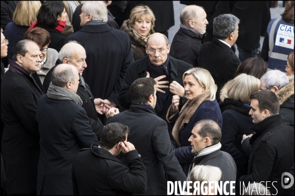 Le président de la république François HOLLANDE préside l hommage national et solennel aux victimes des attentats du 13 novembre, à l Hotel des Invalides.