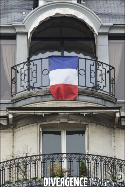 Le président de la république François HOLLANDE préside l hommage national et solennel aux victimes des attentats du 13 novembre, à l Hotel des Invalides.