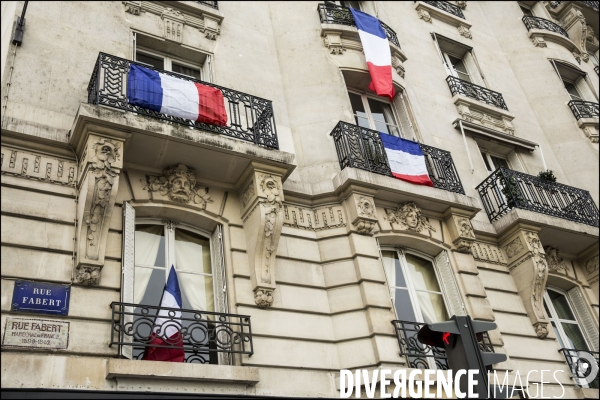 Le président de la république François HOLLANDE préside l hommage national et solennel aux victimes des attentats du 13 novembre, à l Hotel des Invalides.