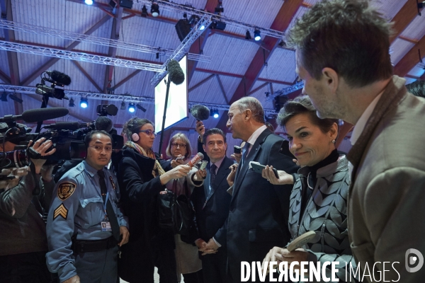 Laurent Fabius , president President-designate of COP 21 ,Ambiances COP 21 derniers préparatifs avant ouverture