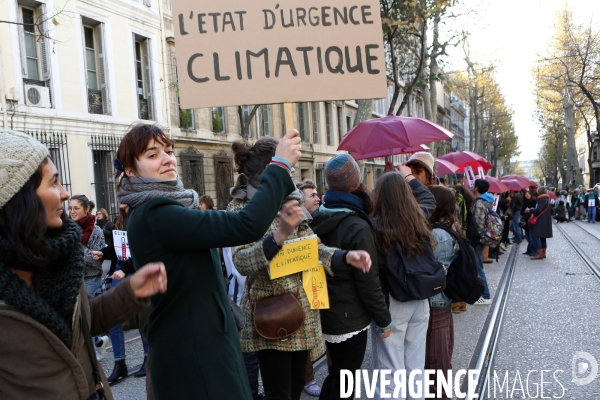 Chaine humaine pour le climat