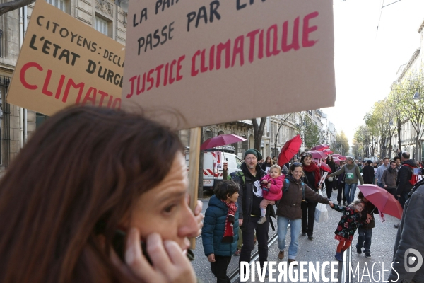 Chaine humaine pour le climat