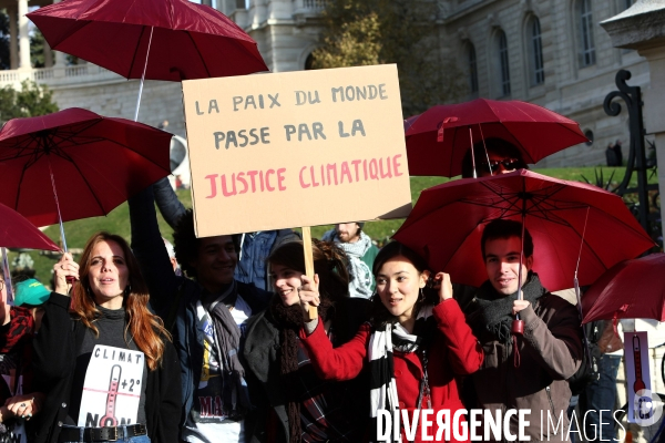 Chaine humaine pour le climat