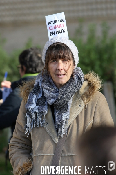 Chaine humaine pour le climat
