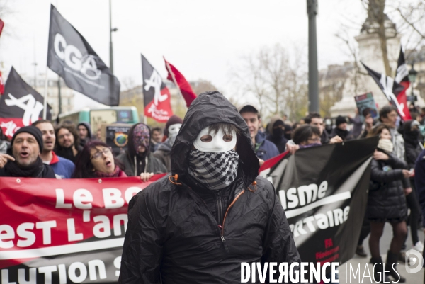 COP 21 : Manifestation place de la République