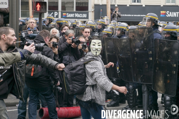 COP 21 : Manifestation place de la République