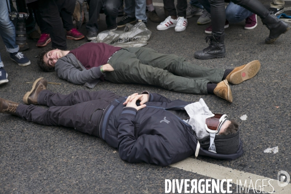 COP 21 : Manifestation place de la République