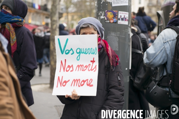 COP 21 : Manifestation place de la République