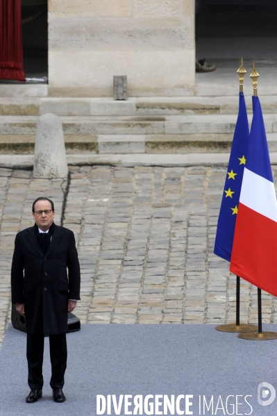 Hommage national aux victimes des attentats du 13 novembre 2015