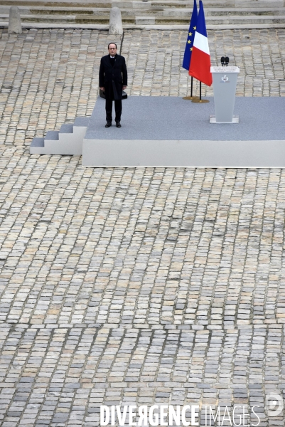 Hommage national aux victimes des attentats du 13 novembre 2015