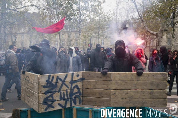 COP 21 : Manifestation place de la République