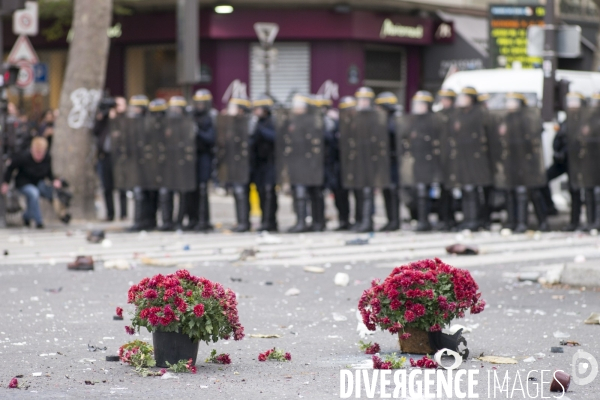 COP 21 : Manifestation place de la République