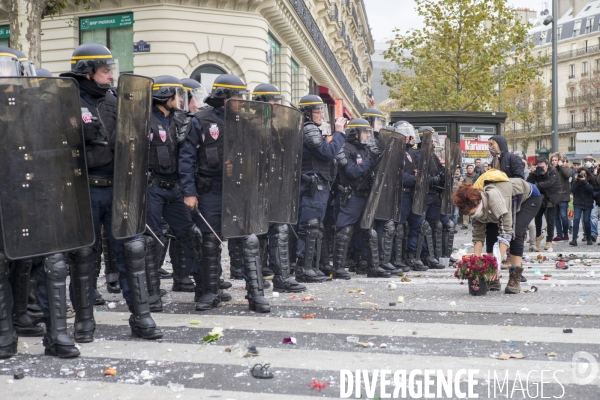 COP 21 : Manifestation place de la République