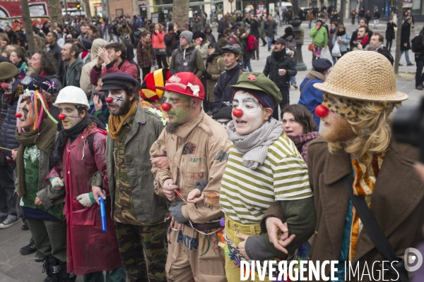 COP 21 : Manifestation place de la République