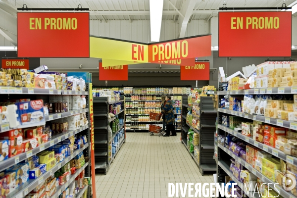 Illustration Novembre2105.Des promos dans tous les rayons, au supermarche Match