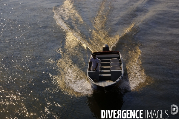 L  AMAZONIE brésilienne de l  Etat du PARA entre Curua-Una et Alter do Chao.