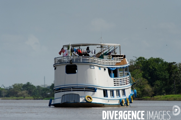 L  AMAZONIE brésilienne de l  Etat du PARA entre Curua-Una et Alter do Chao.