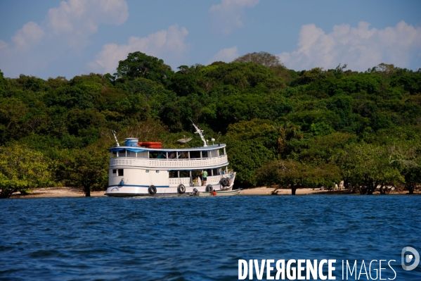 L  AMAZONIE brésilienne de l  Etat du PARA entre Curua-Una et Alter do Chao.