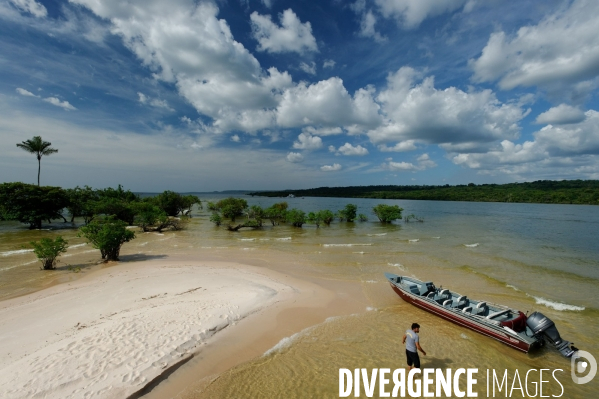 L  AMAZONIE brésilienne de l  Etat du PARA entre Curua-Una et Alter do Chao.