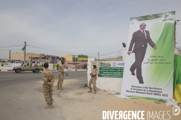Parade militaire a nouadhibou/mauritanie