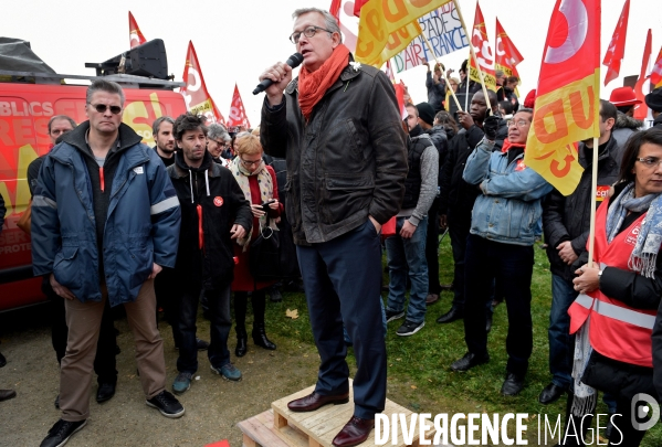 Manifestation de soutien aux salariés d Air France