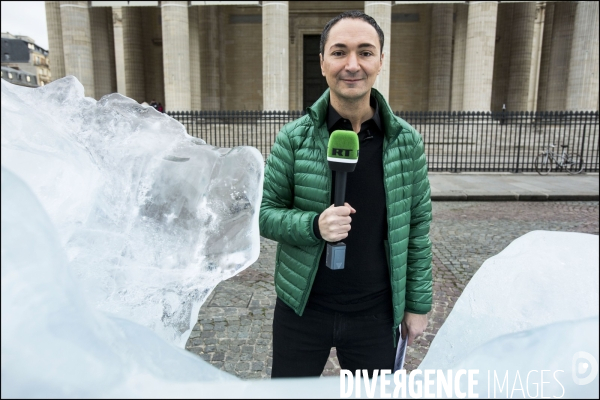 Philippe VERDIER, l ex monsieur météo licencié de France 2, suit la COP 21 pour   RT France , l antenne parisienne de la chaîne Russia Today.