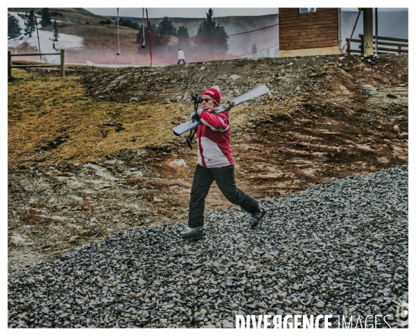 Ouverture pluvieuse de la saison de ski