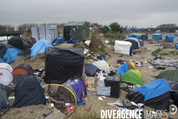 Jungle de Calais, novembre 2015