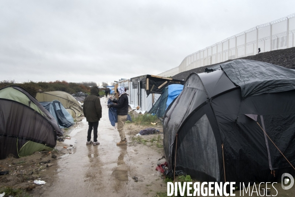 Jungle de Calais, novembre 2015