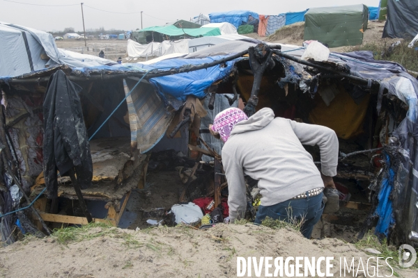 Jungle de Calais, novembre 2015