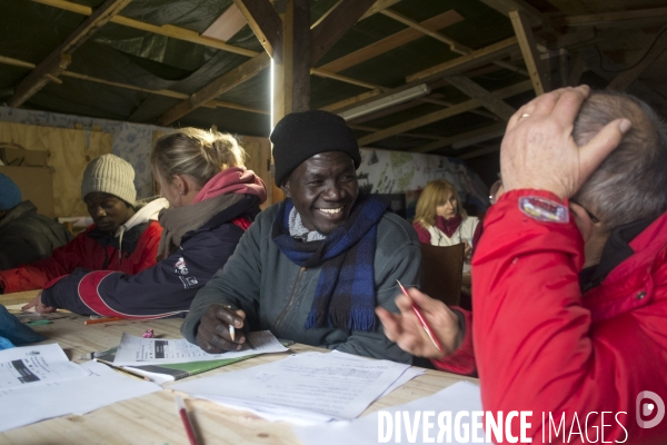 Jungle de Calais, novembre 2015