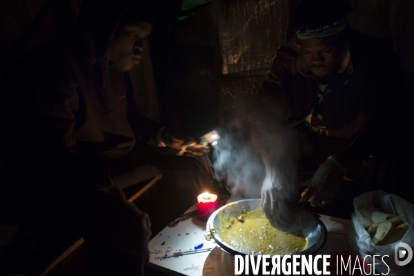 Jungle de Calais, novembre 2015