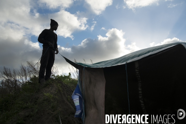 Jungle de Calais, novembre 2015