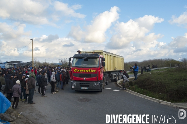 Jungle de Calais, novembre 2015