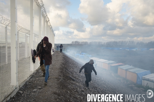 Jungle de Calais, novembre 2015