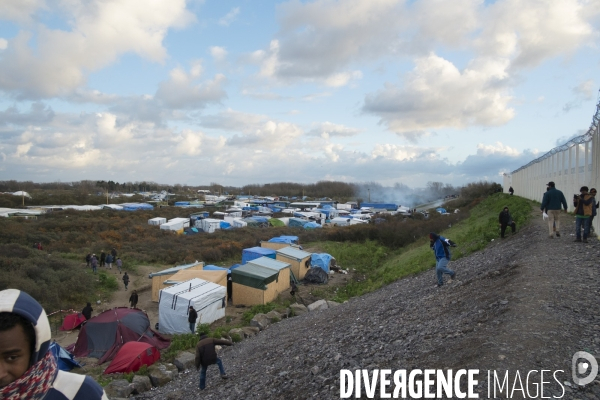 Jungle de Calais, novembre 2015